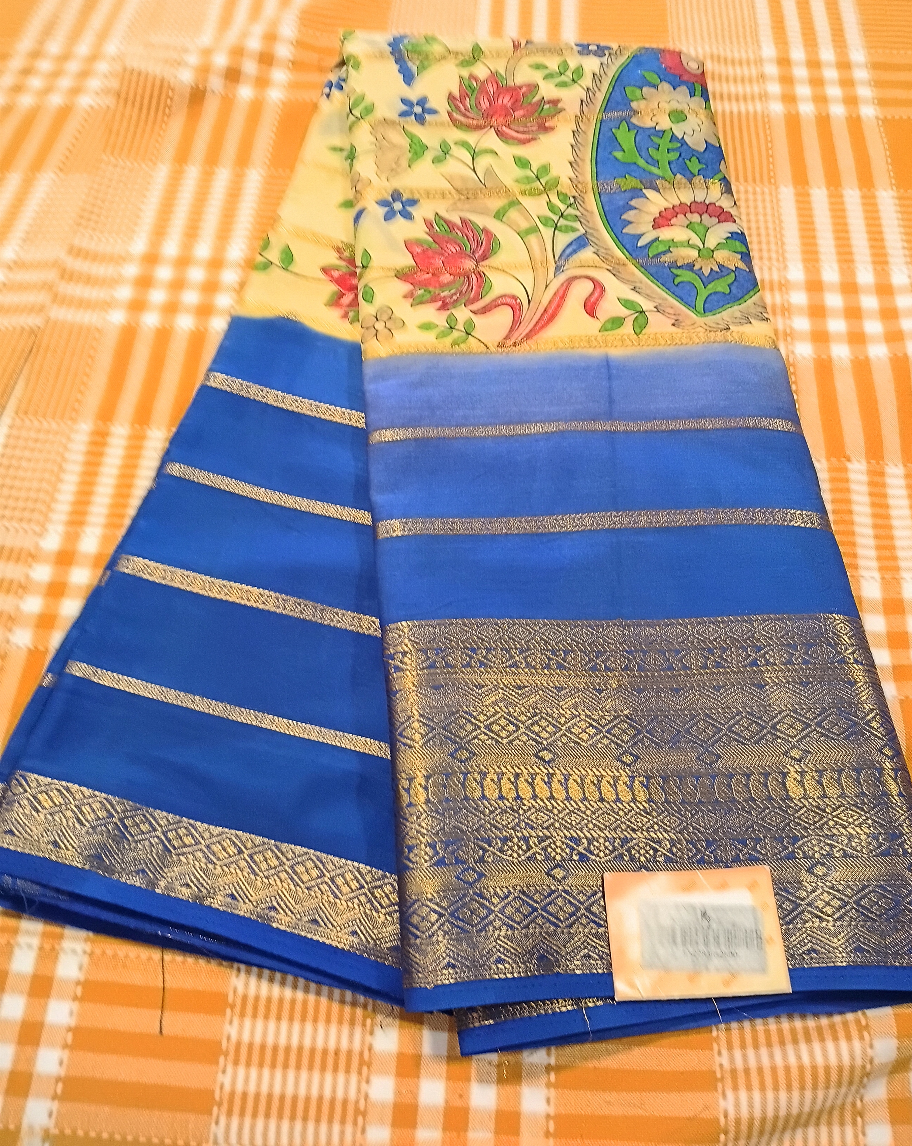 Semi Mysore Silk 033 view 2