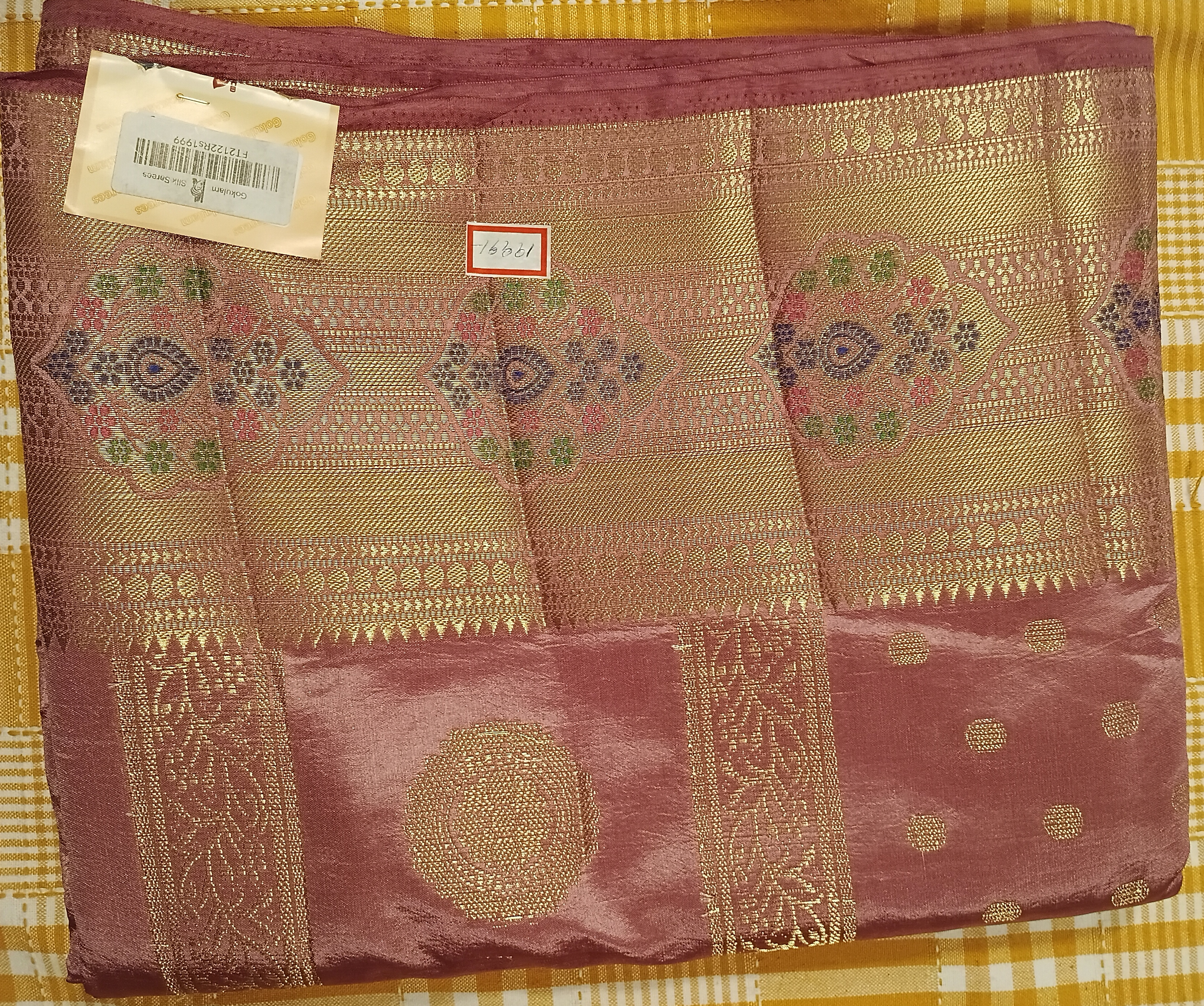 Designer Tussar Saree 004 view 2