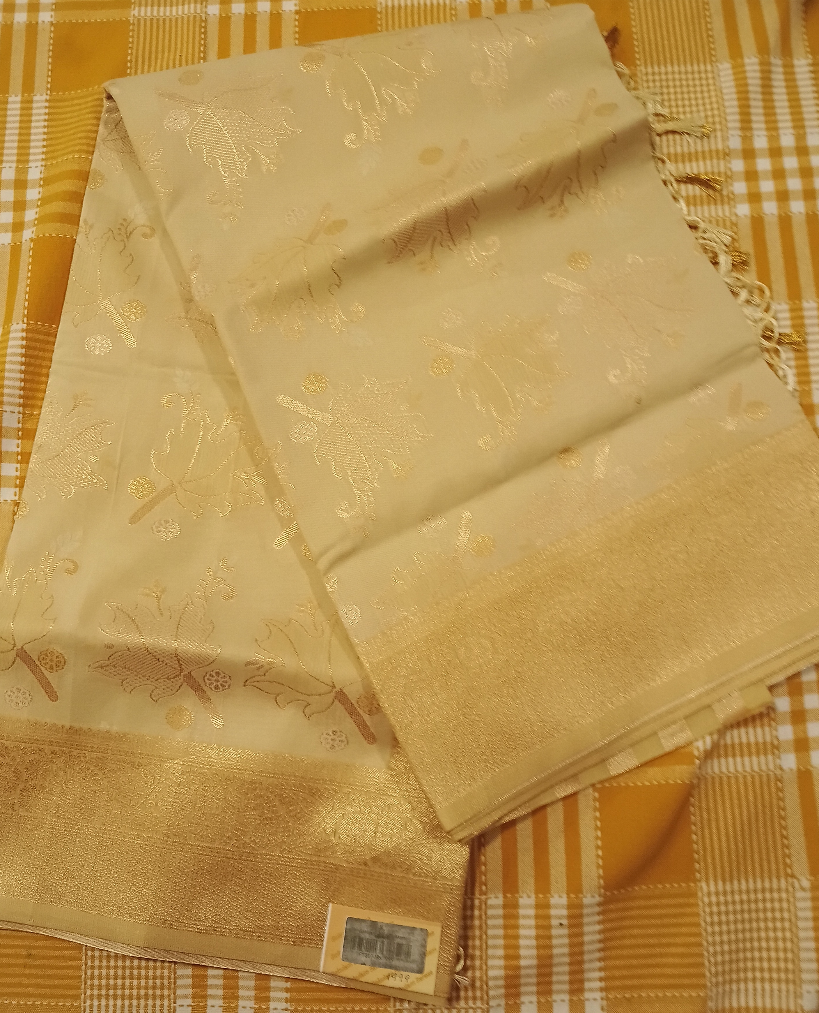 Tussar Silk Saree 020 view 2