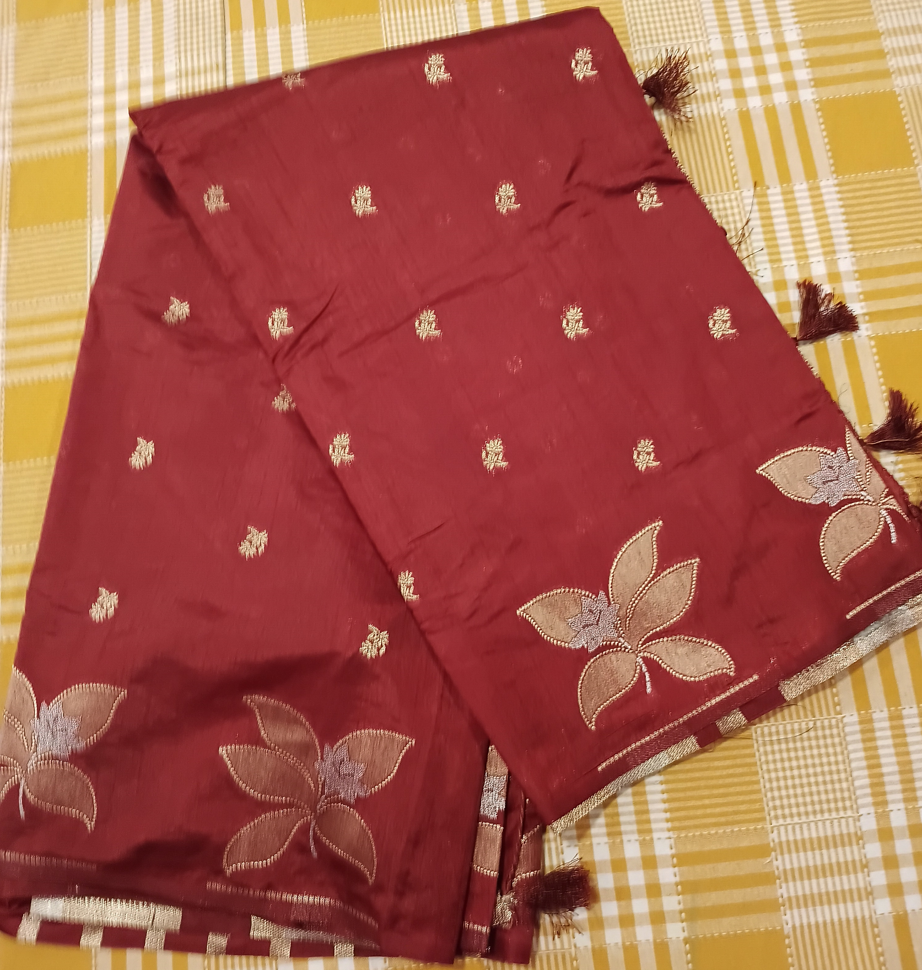 Tussar Silk Saree 044 view 2