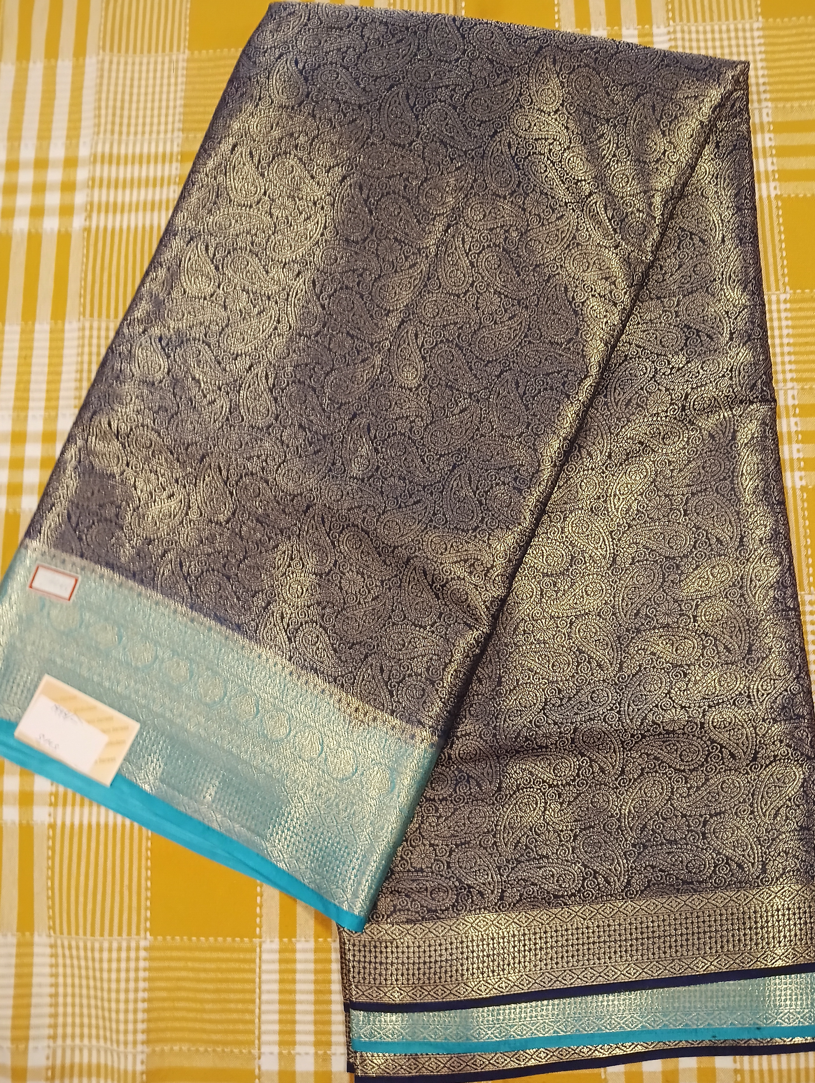 Semi Mysore Silk 023 view 2