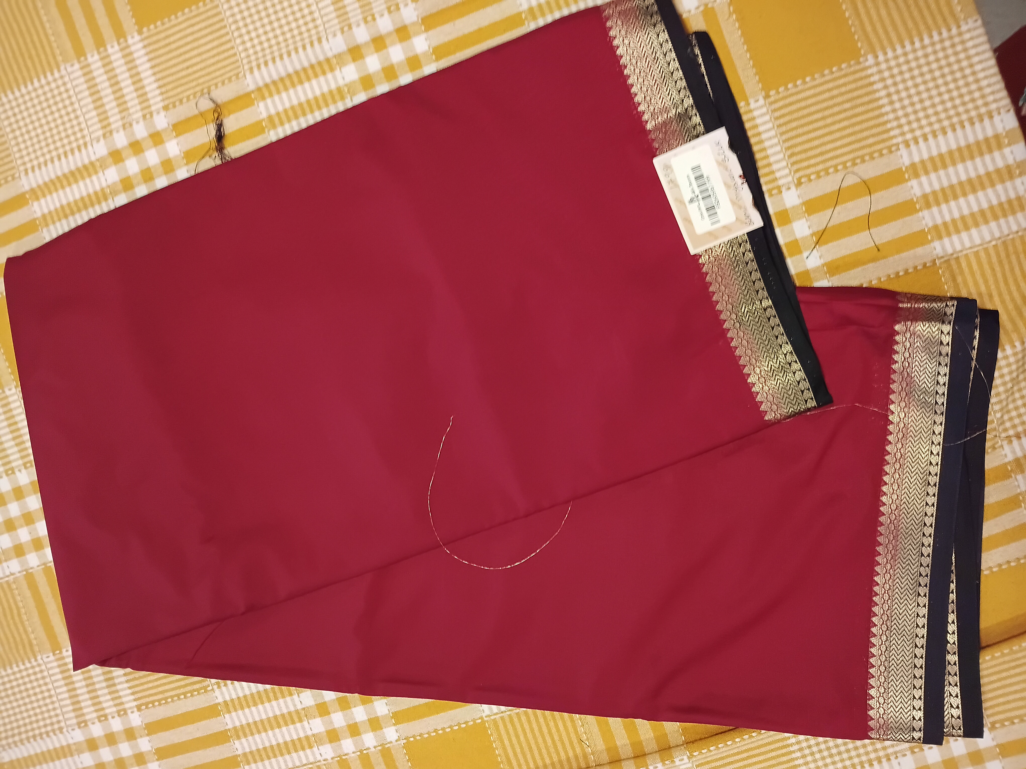 Semi Mysore Silk 013 view 2