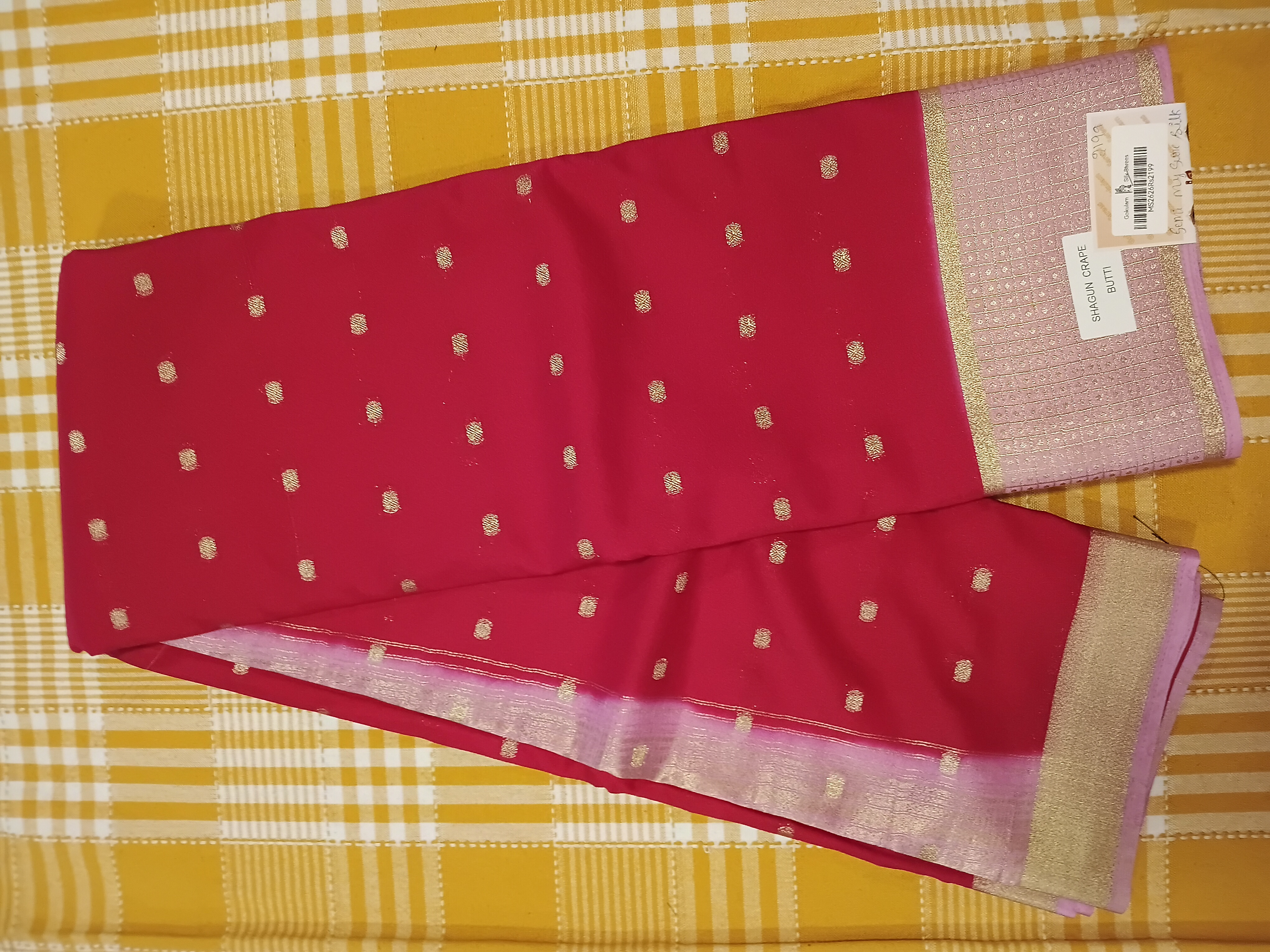 Semi Mysore Silk 009 view 2
