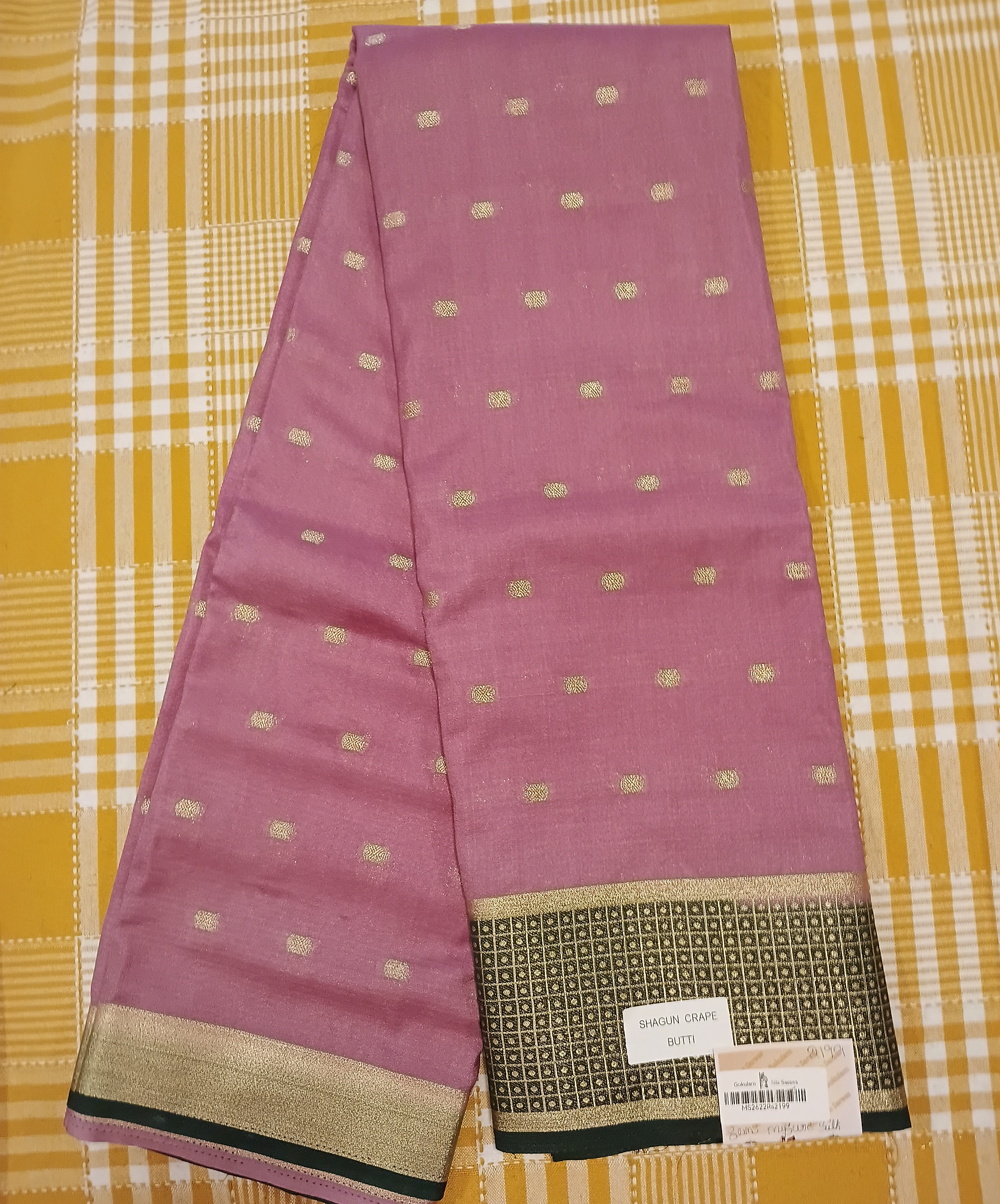 Semi Mysore Silk 008 view 2