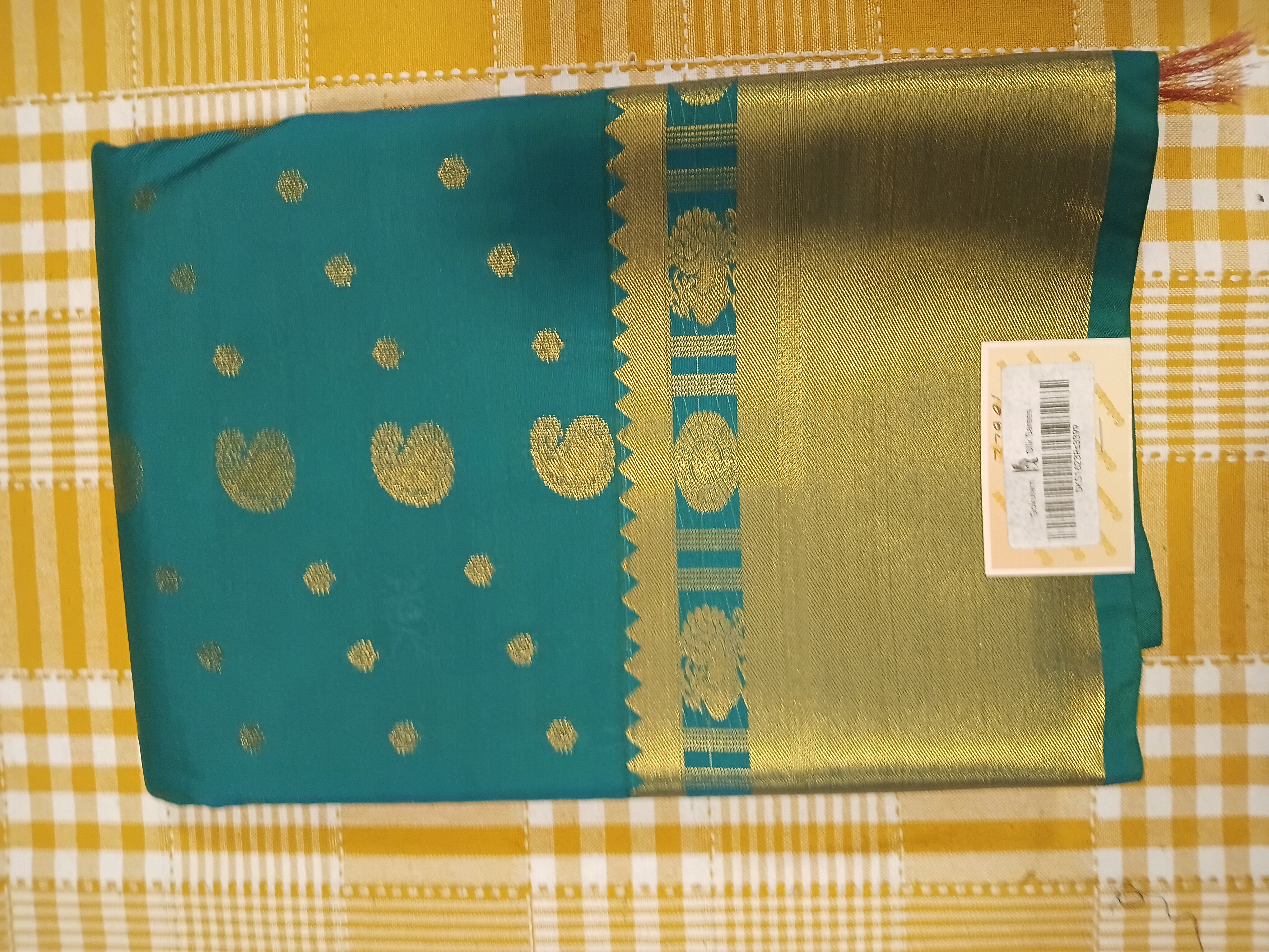 Semi Kanchi Silk Saree 183 view 2