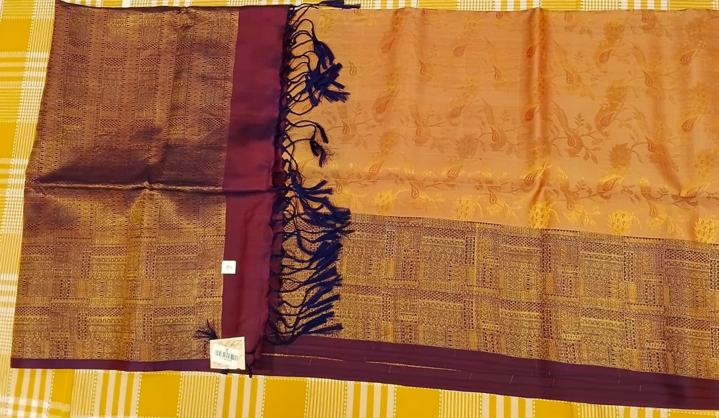 Pure Silk Saree 054 view 2