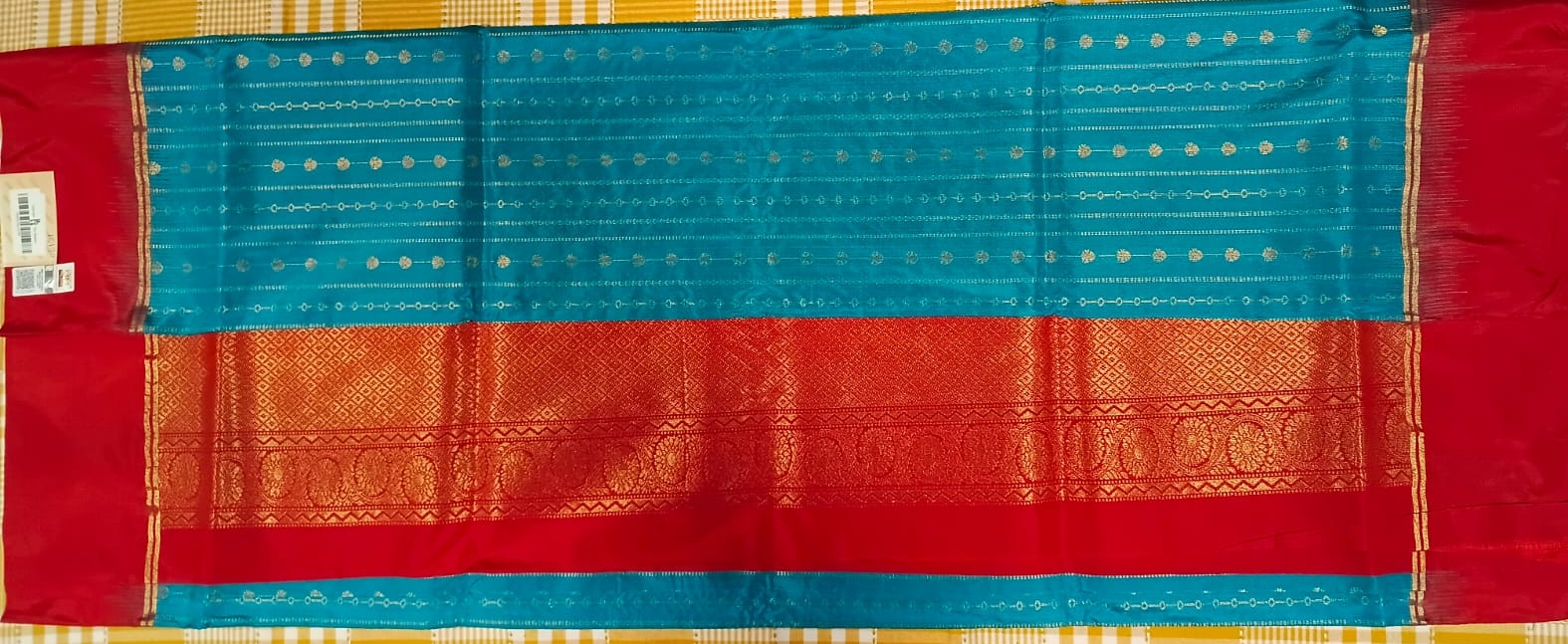Pure Silk Saree 014 view 2
