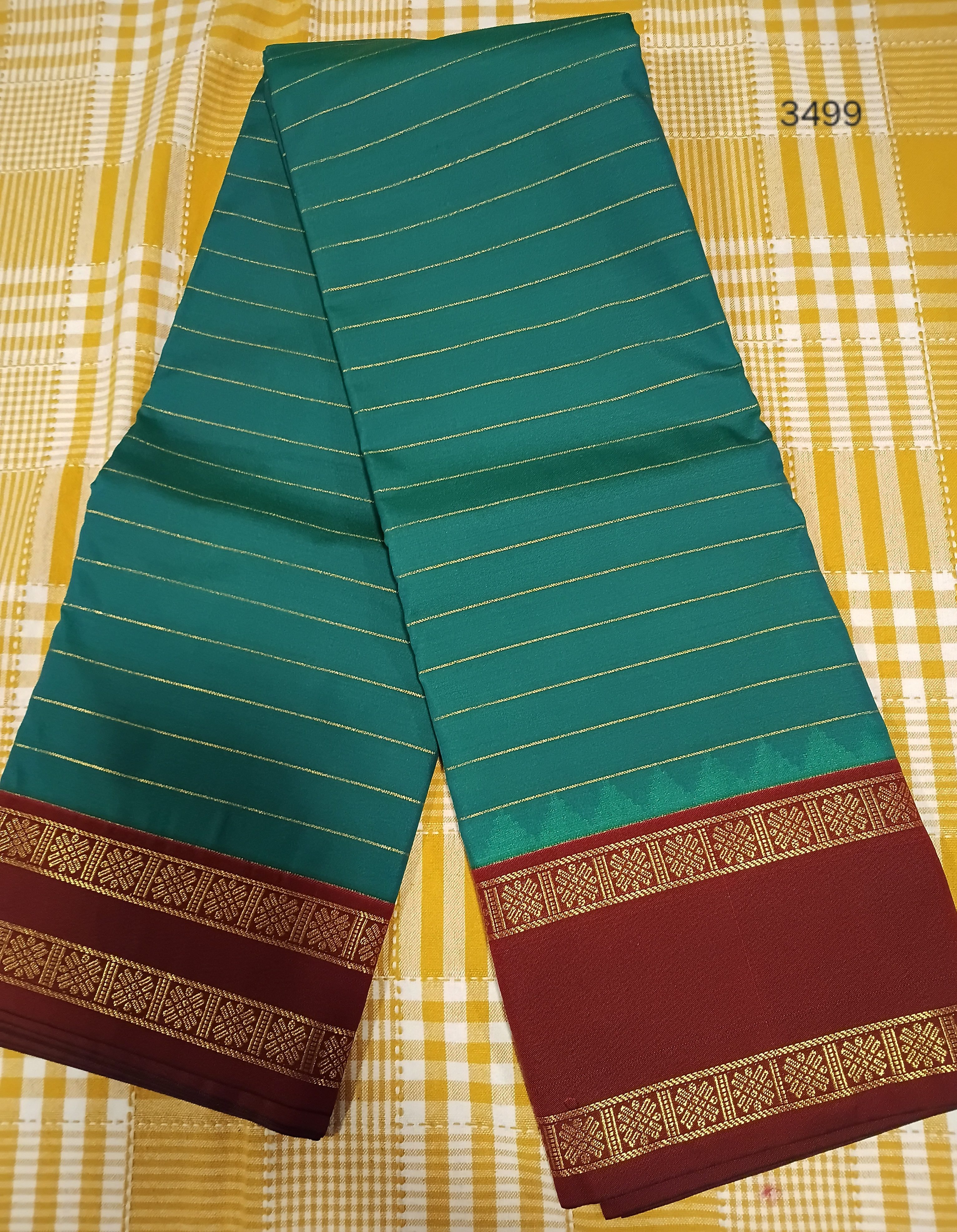 Semi Kanchi Silk Saree 080 view 2