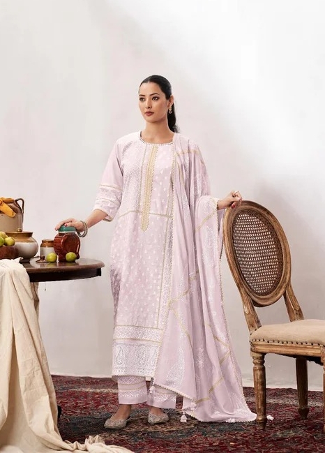 Chatkare Pure Cotton Pant Style Unstitched Suits 9821/ HC002340 view 5