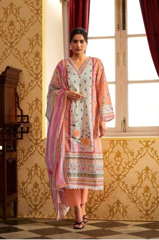 TASVEER KAMALKARI  PRINTED MATERIAL Unstitched SUIT - 2293 / HC002325 view 6