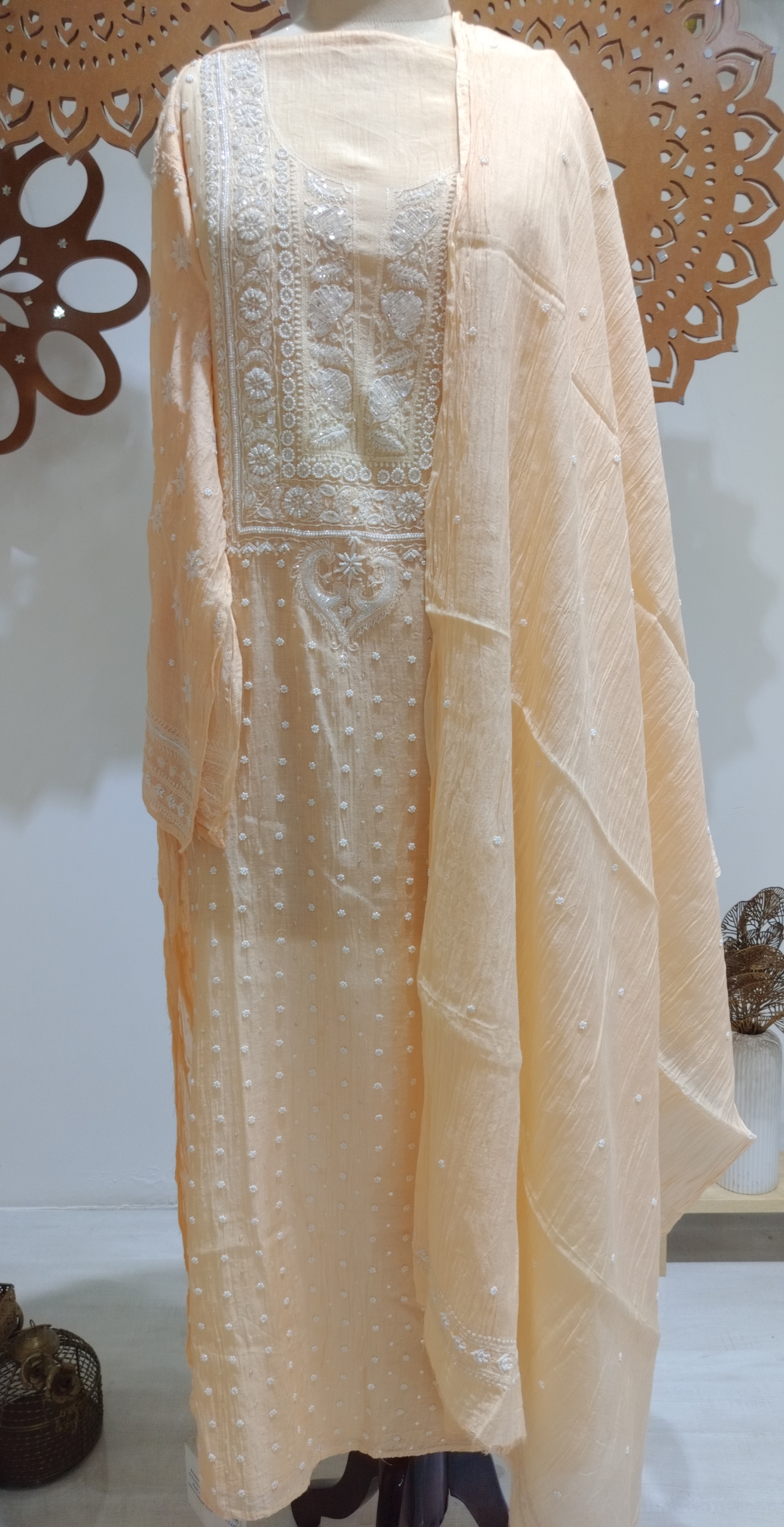 Embroidered Ethnic Dress view 2