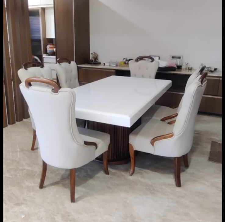 Elegant Dining Table Set view 2