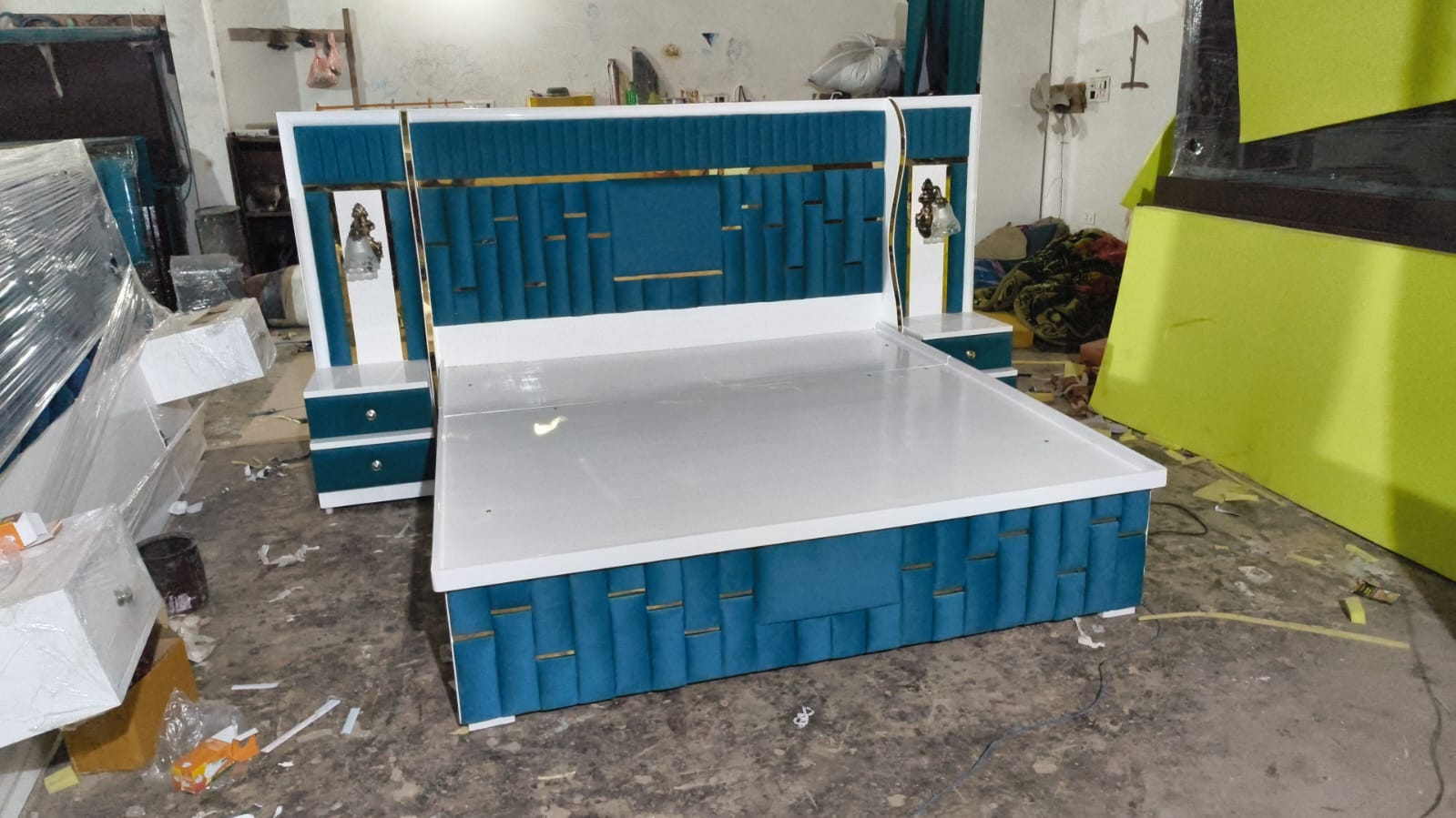 Elegant Modern Bed view 2