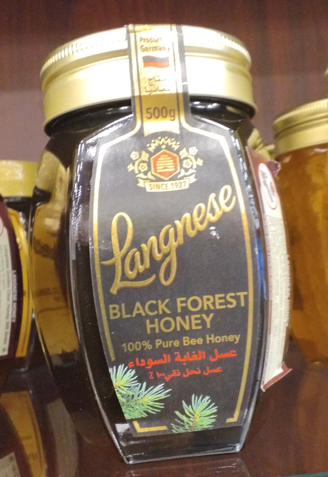 Langnese Black Forest Honey 500g view 2