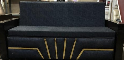 Elegant Art Deco Sofa view 2