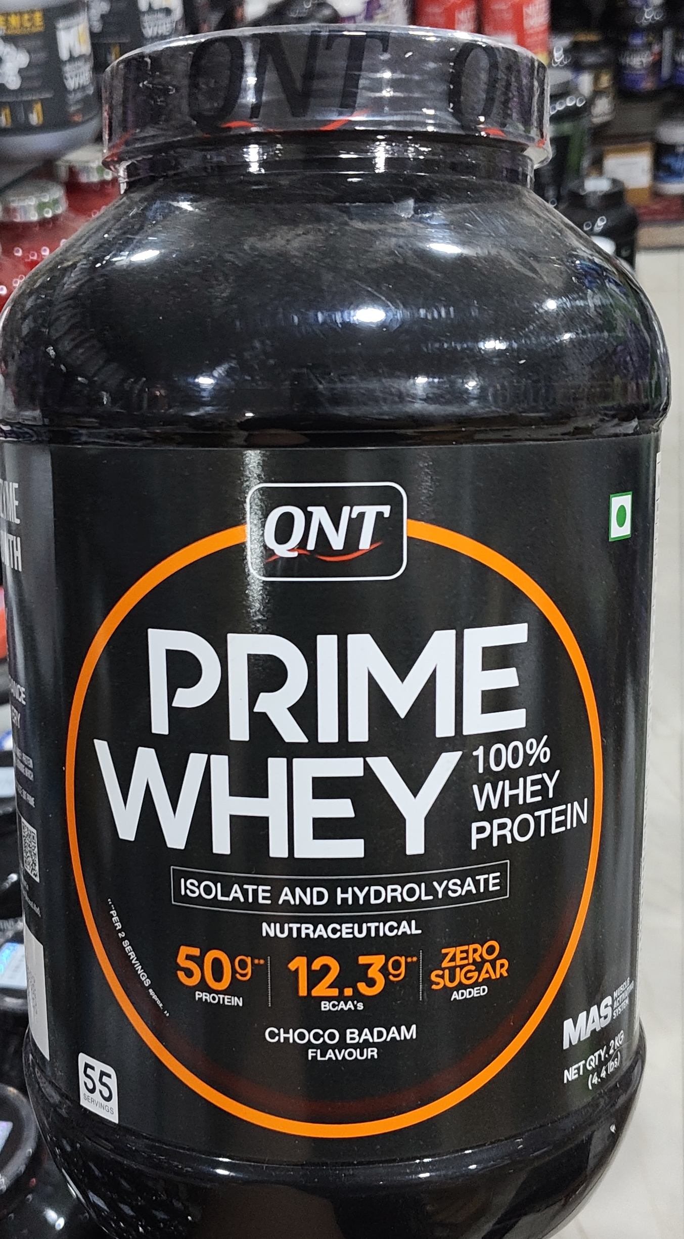 QNT Prime Whey 100% Whey Protein 2kg view 2