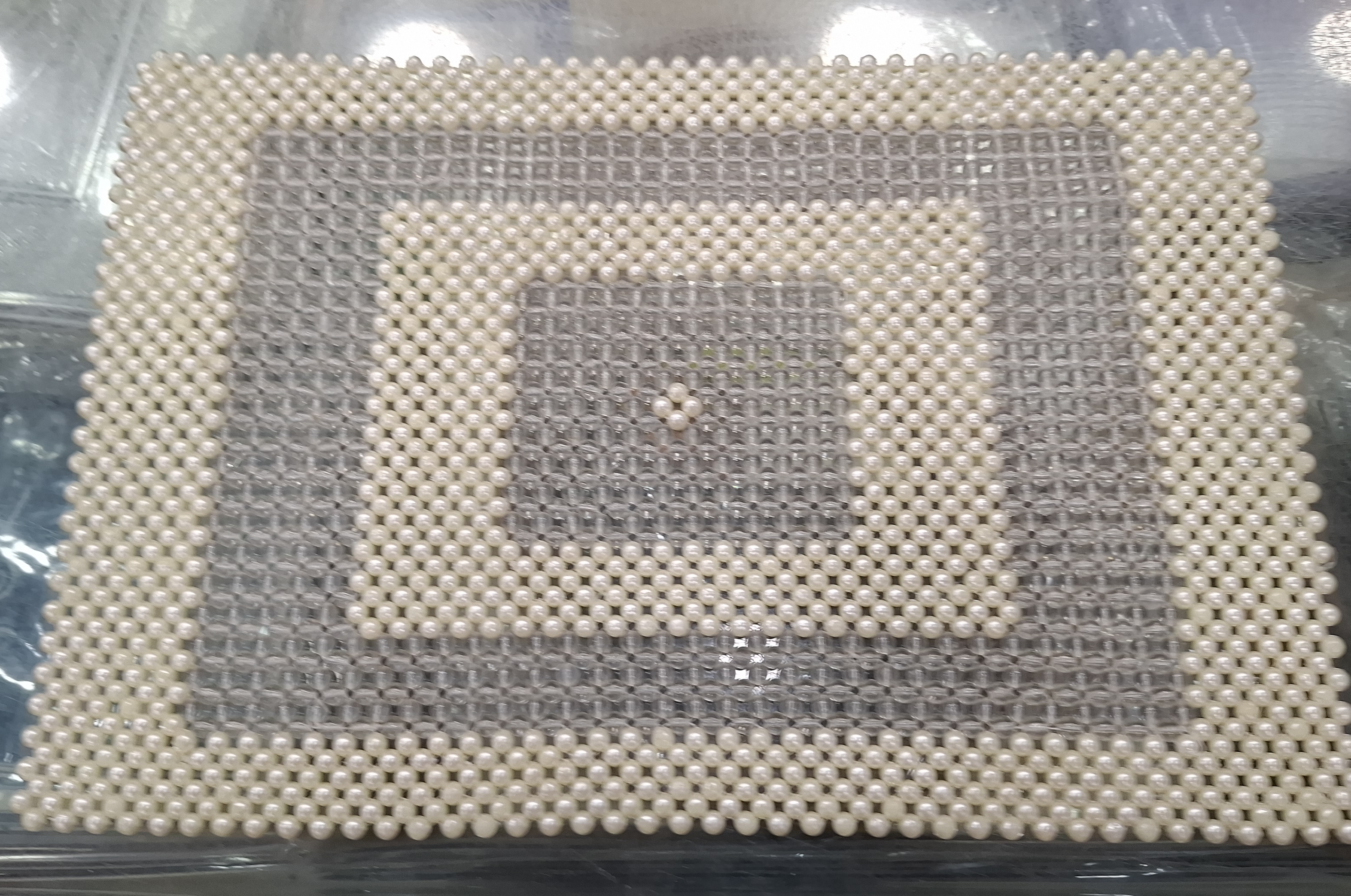 Pearl Beaded Table Mat view 2