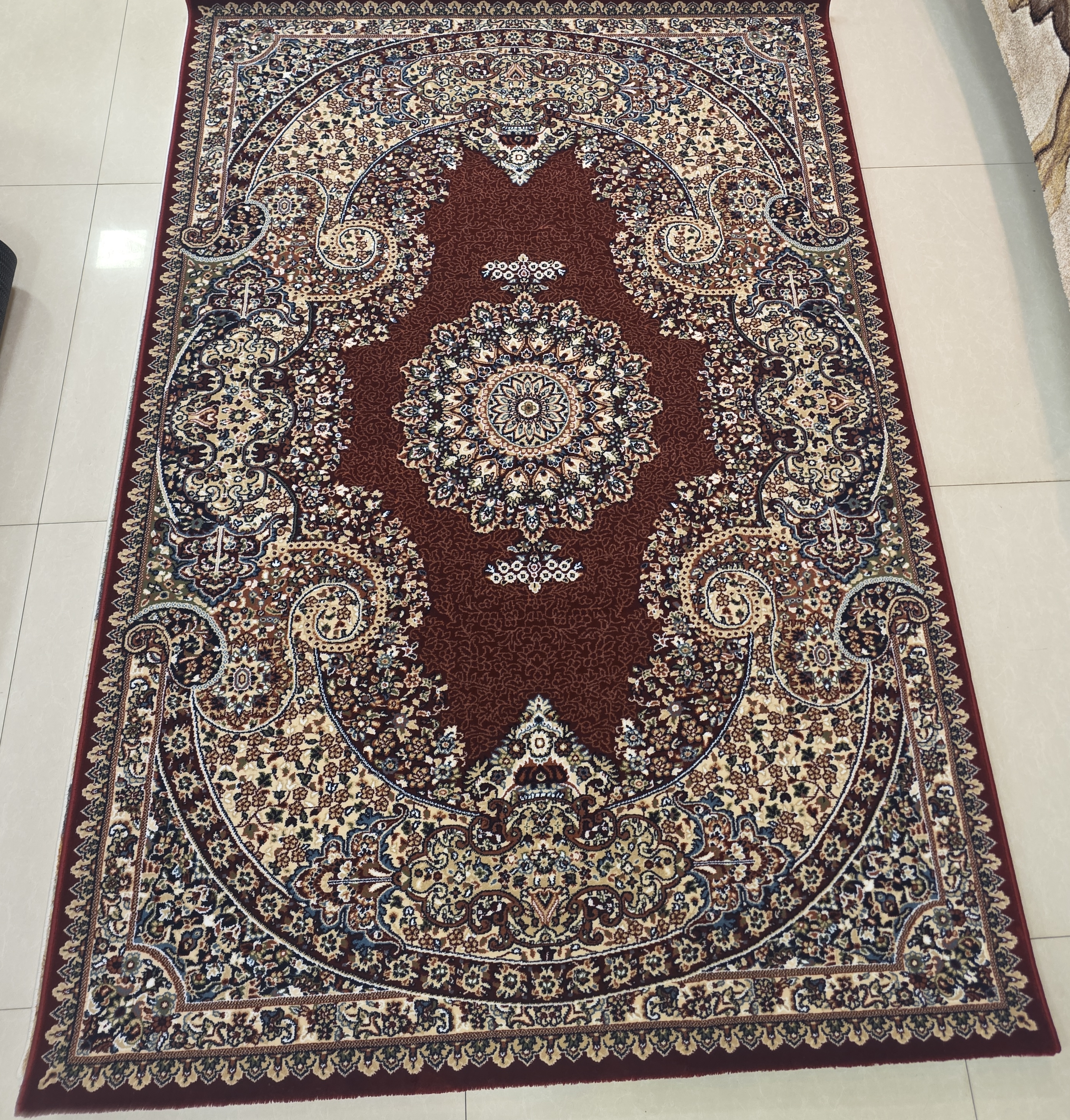 Oriental Patterned Carpet view 2