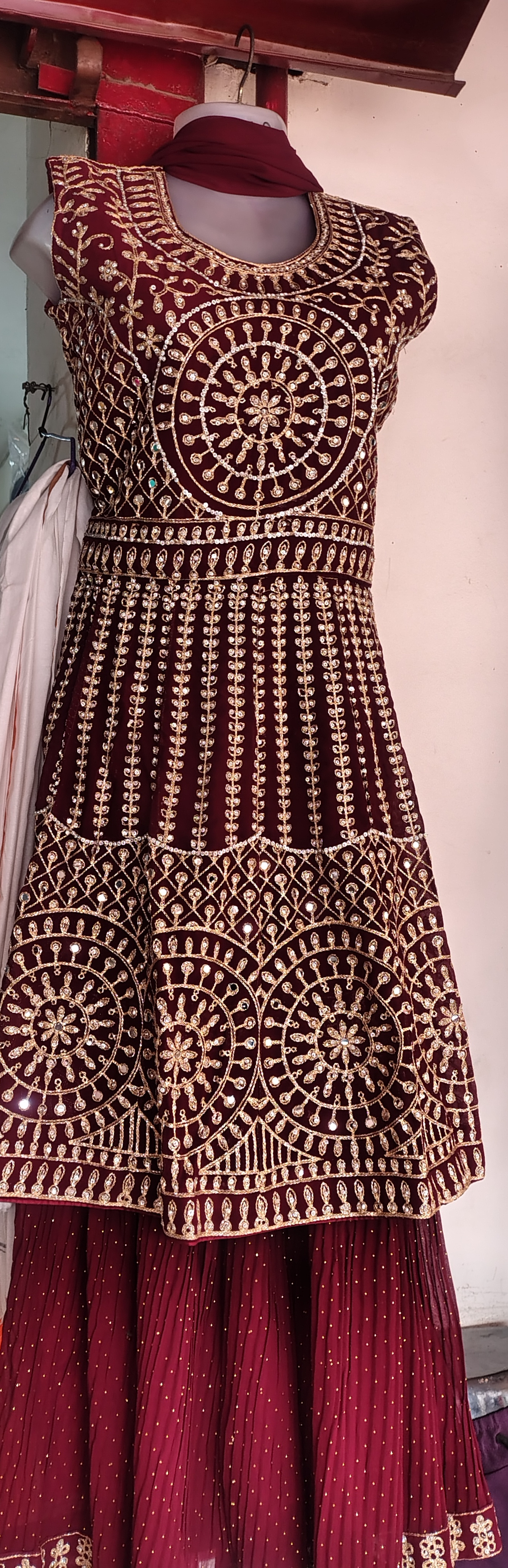 Embellished Long Dress view 2