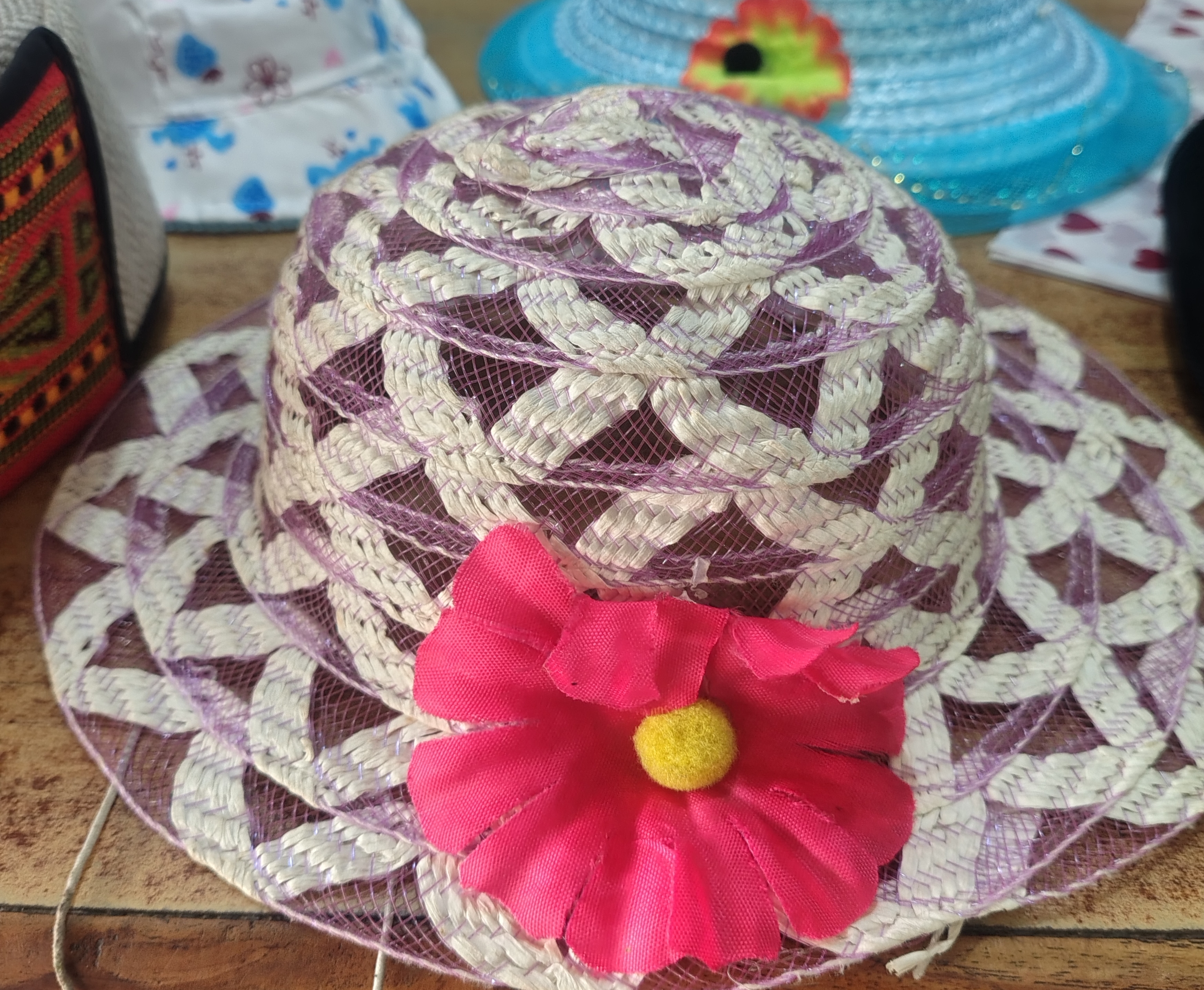 Woven Sun Hat view 2