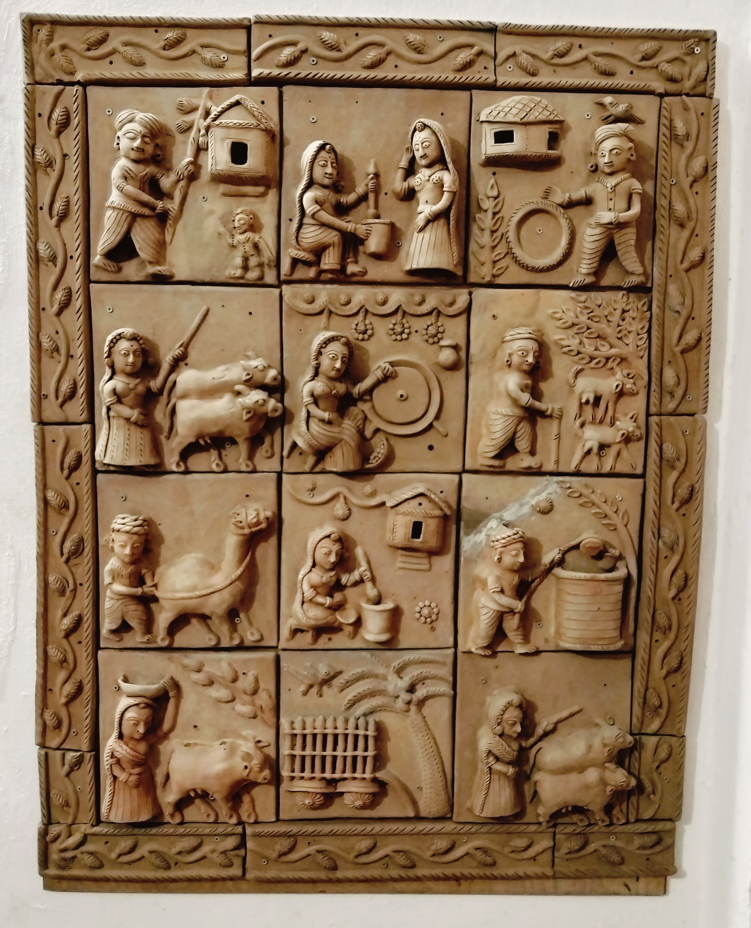Terracotta Wall Panel view 2