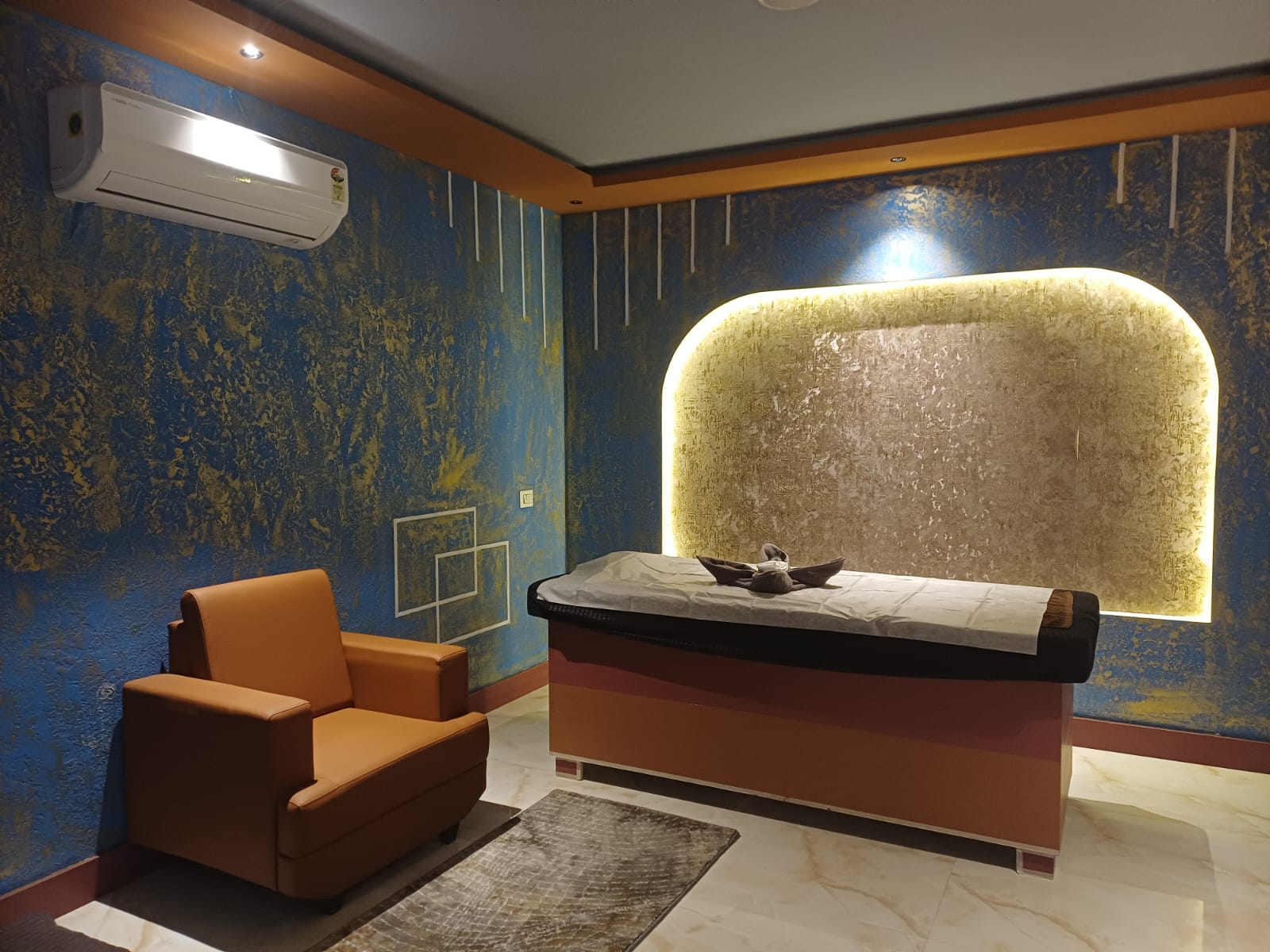 Massage Room Setup view 2