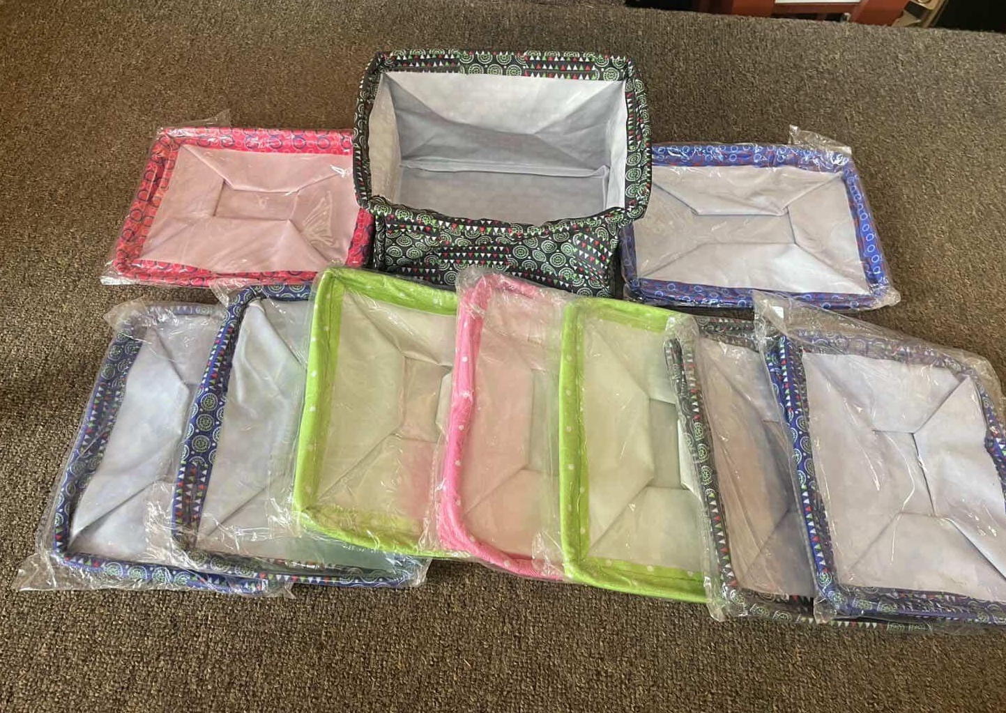 Colorful Storage Trays view 2