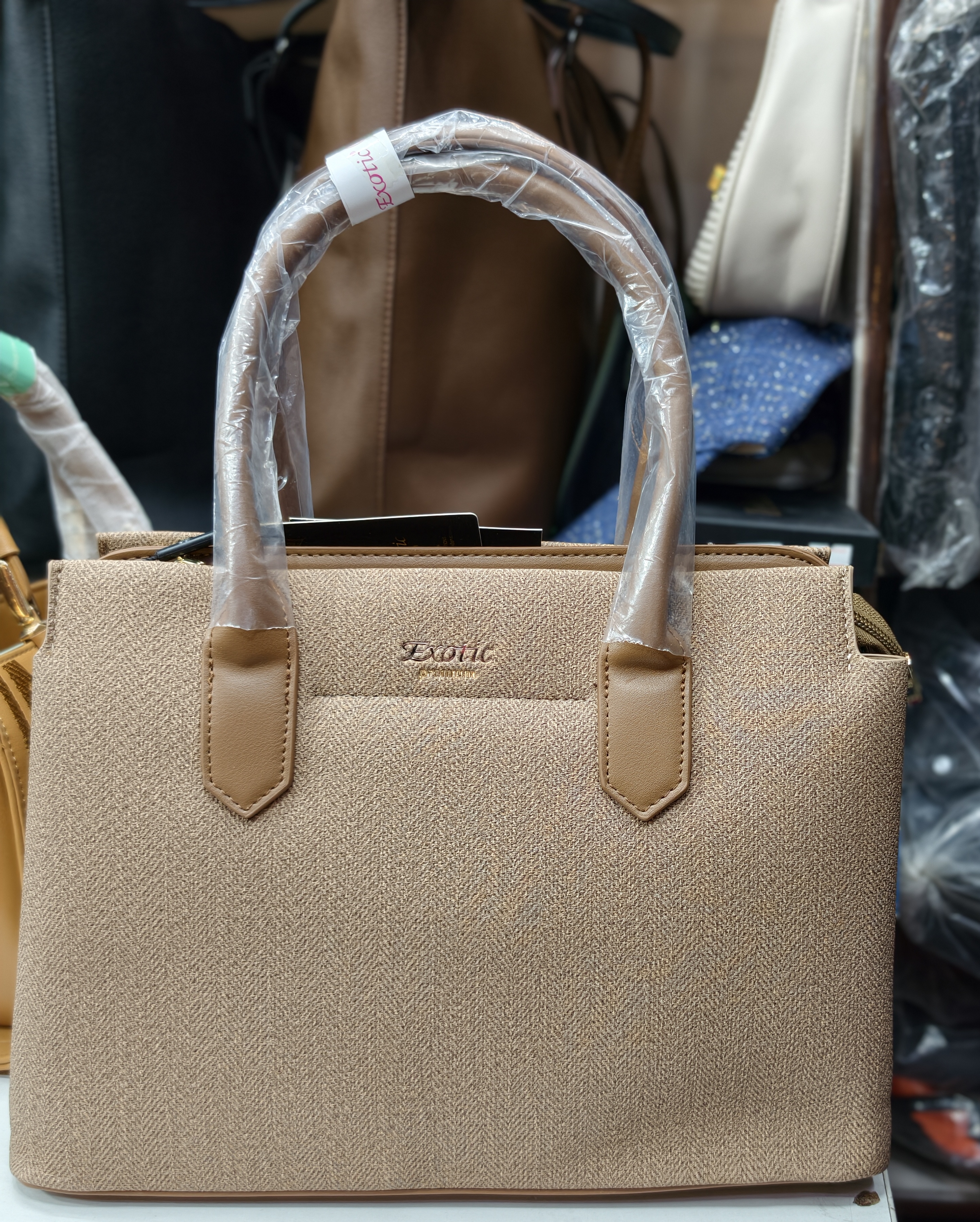 Exotic Handbag 02 Khaki view 2