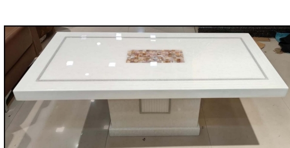 Center Table with L Shape Sofa view 2