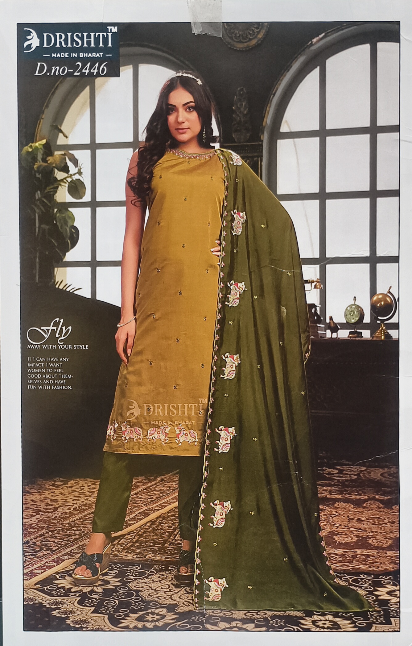 Drishti D.no-2446 Salwar Suit view 2