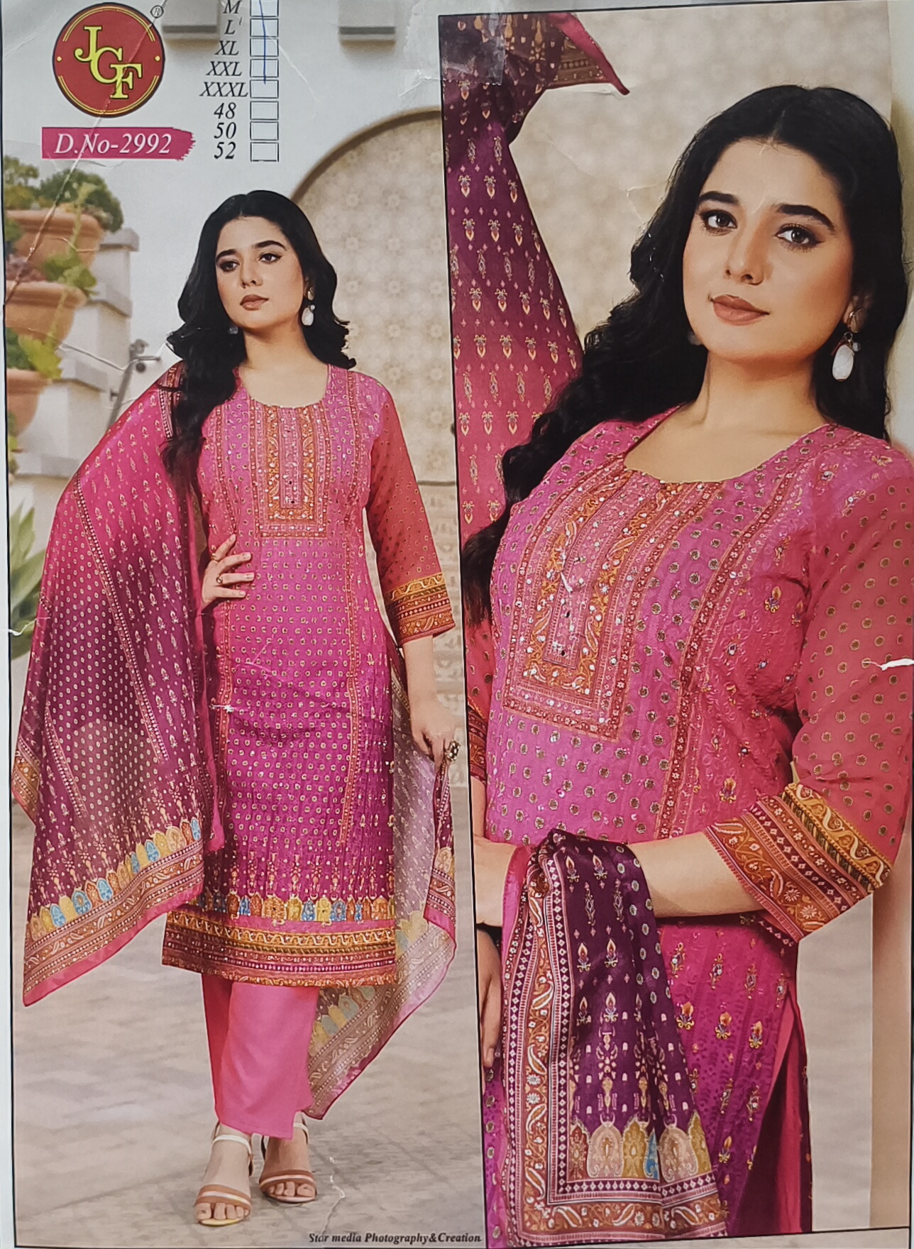 JCF D.No-2992 Salwar Suit view 2