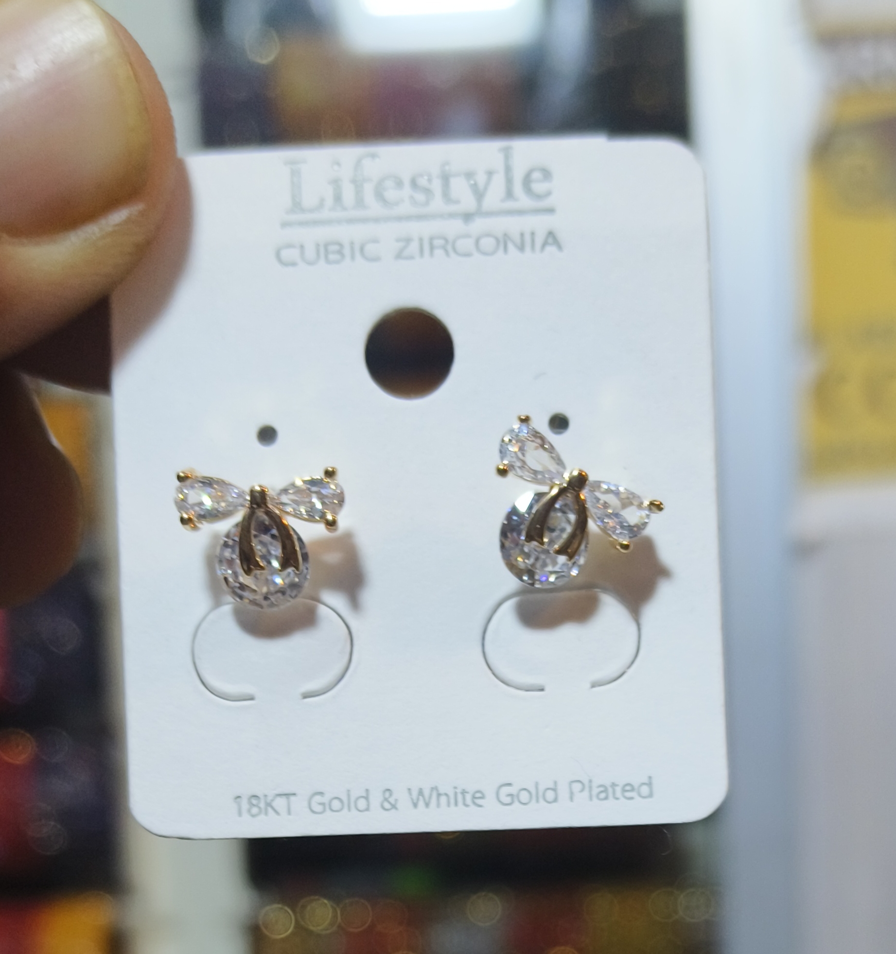 Cubic Zirconia Earrings view 2