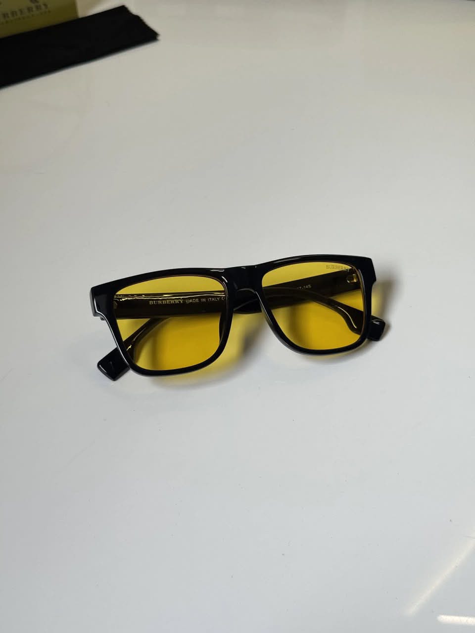 Burberry Yellow Lens Sunglasses view 2