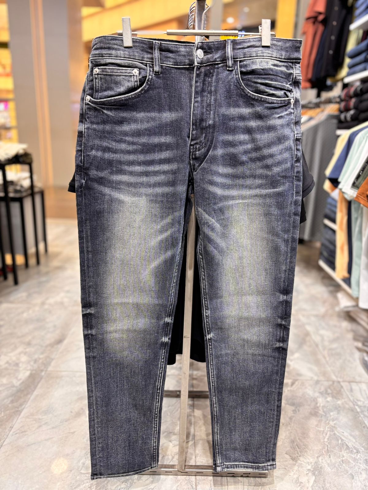 Style-9936-Denim Jeans Slim fit view 2