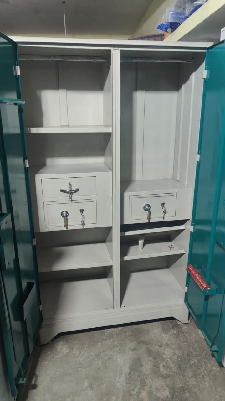 Metal Double Door Almira Or Wardrobe