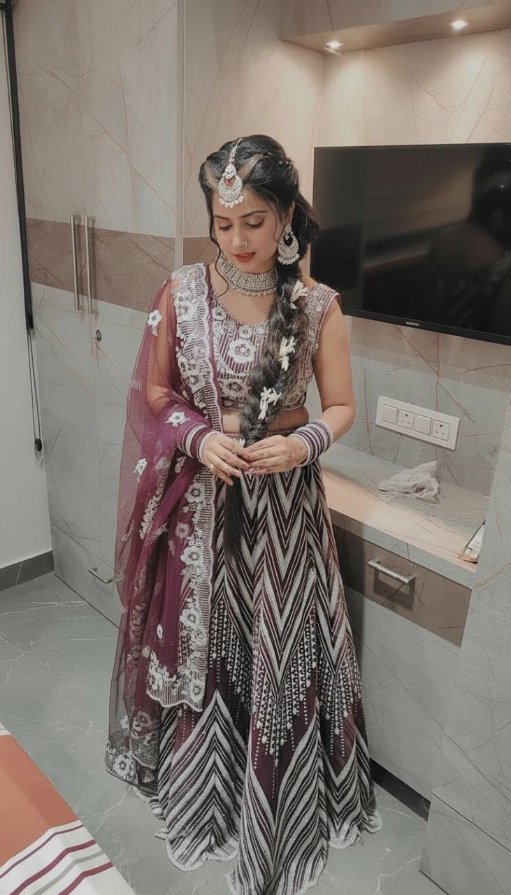 Designer Lehenga by Preety Makeover