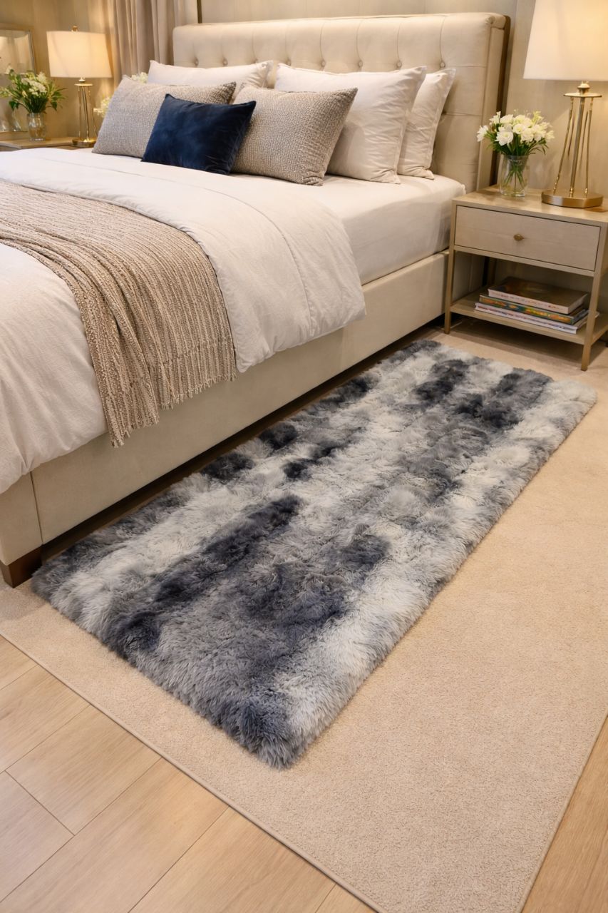 Rabbit Fur Runner , size 5* 2 feet