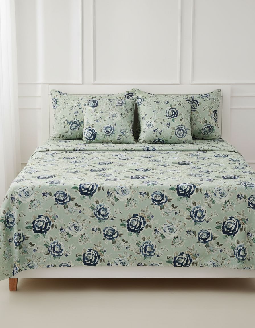 Anokhi 5psc Bedsheet Set view 3