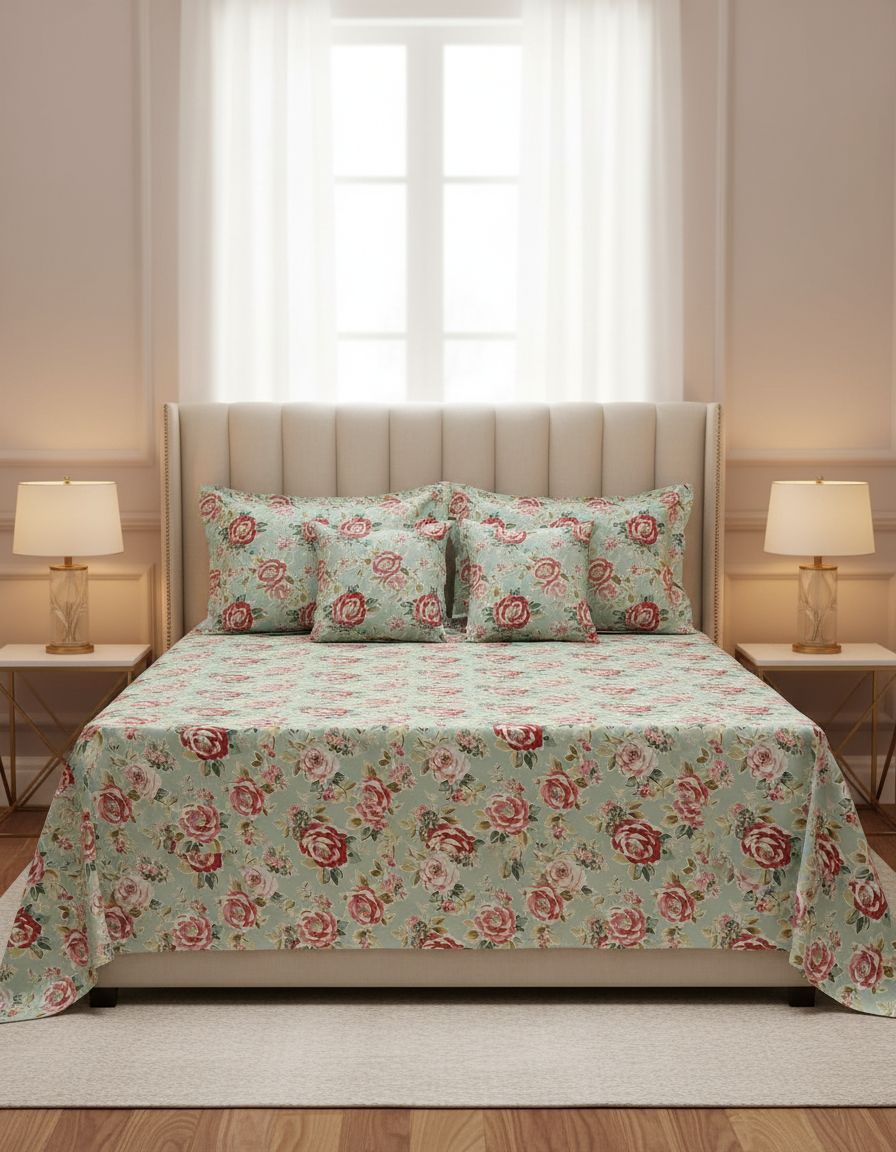 Anokhi 5psc Bedsheet Set view 2