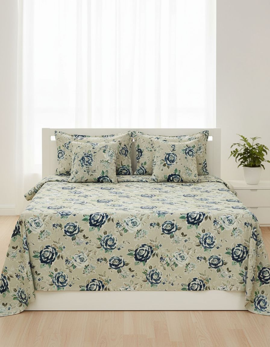 Anokhi 5psc Bedsheet Set view 4