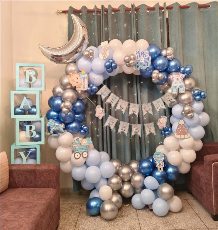 Welcome Baby Balloon Arch