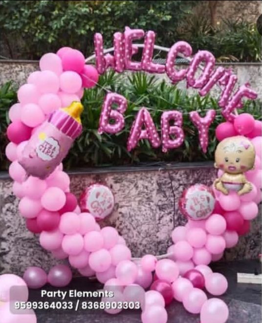 Pink Balloon arch