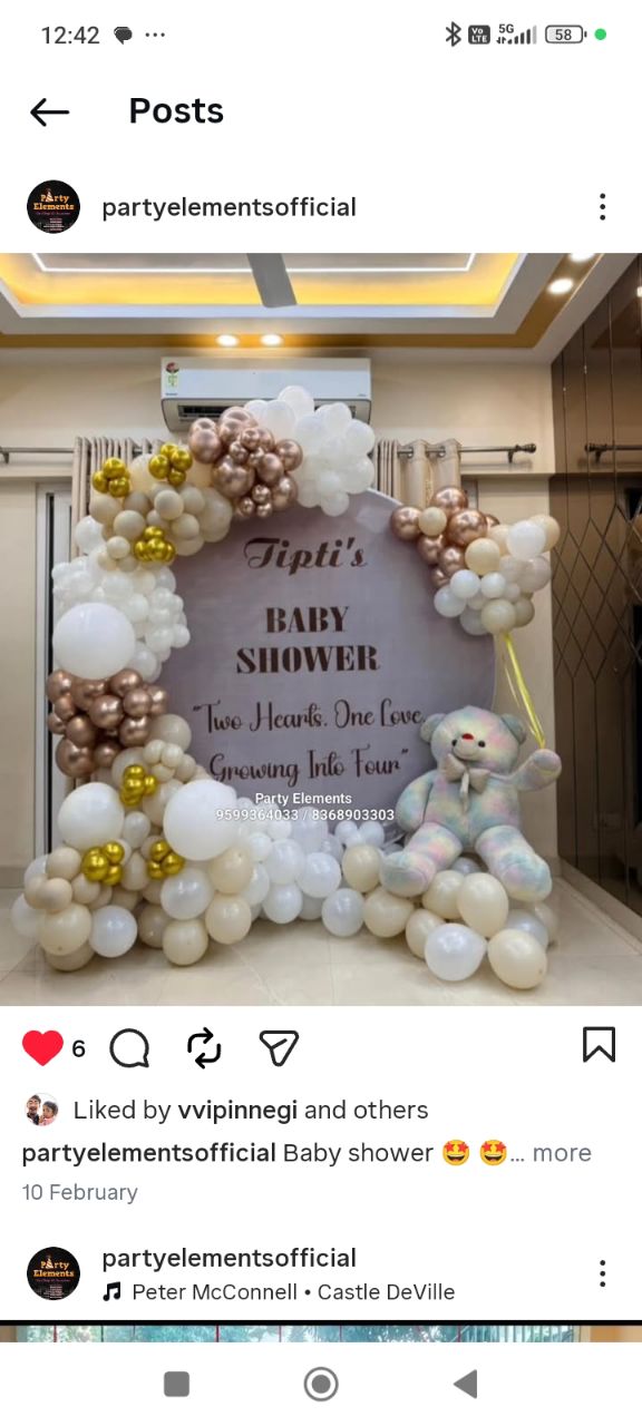 Baby Shower Decoration
