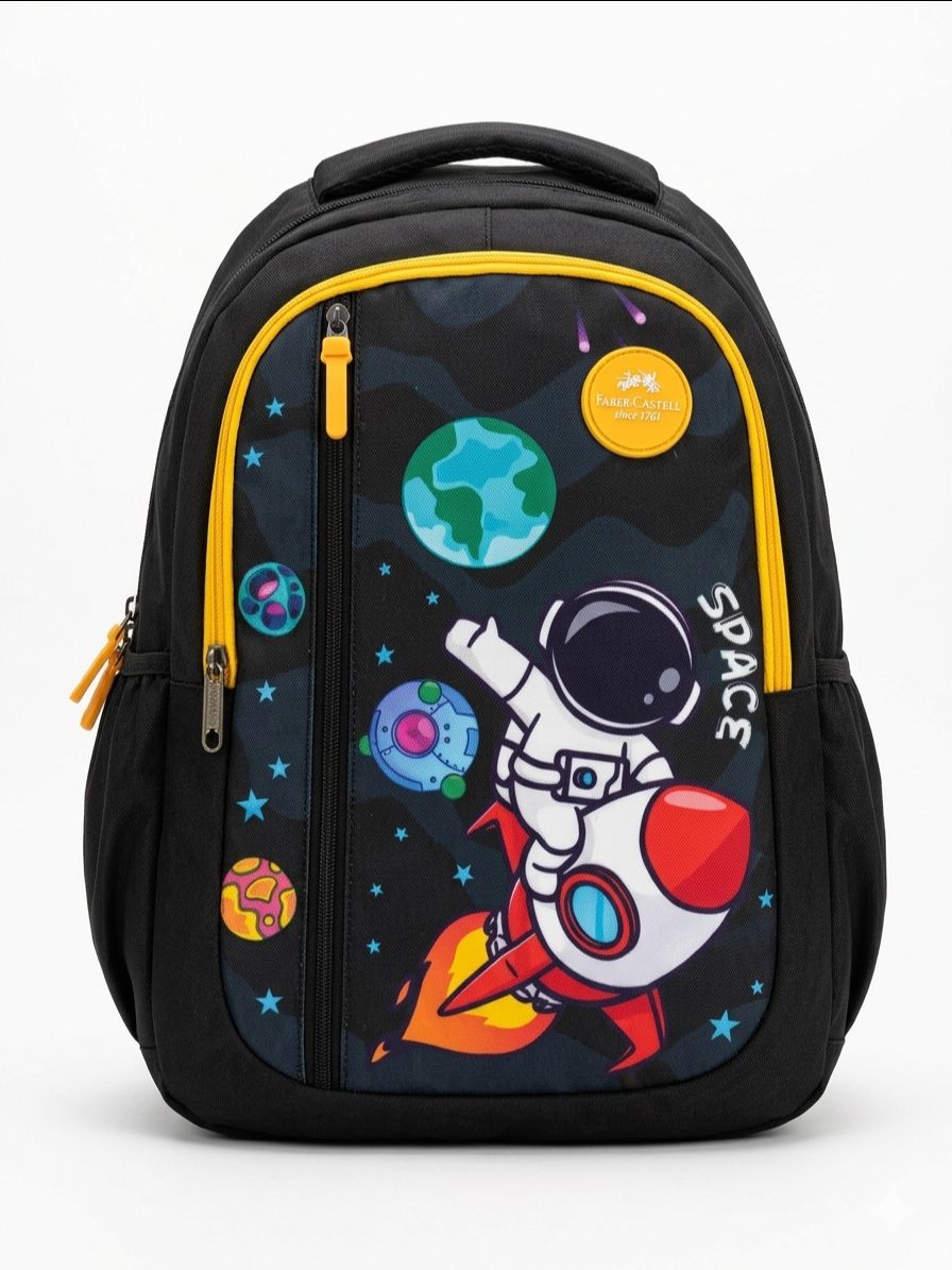 Farber-Castell Space Kids School Bag view 3