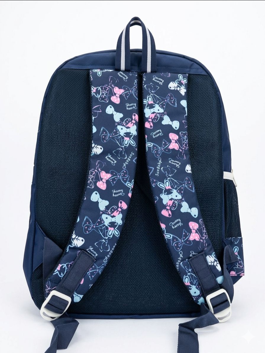 Girls Bag Printed Navy Blue view 3