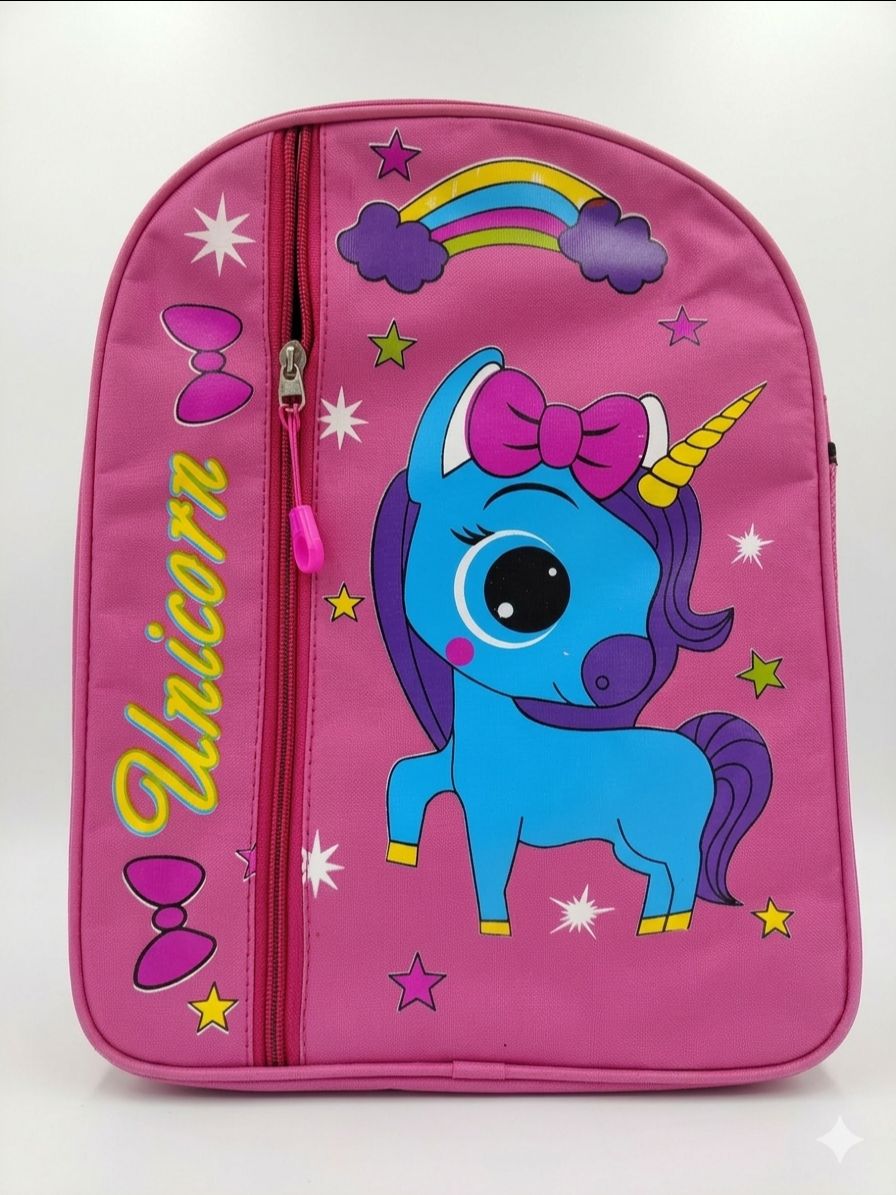 Unicorn Kids School Bag Pink 299 view 2