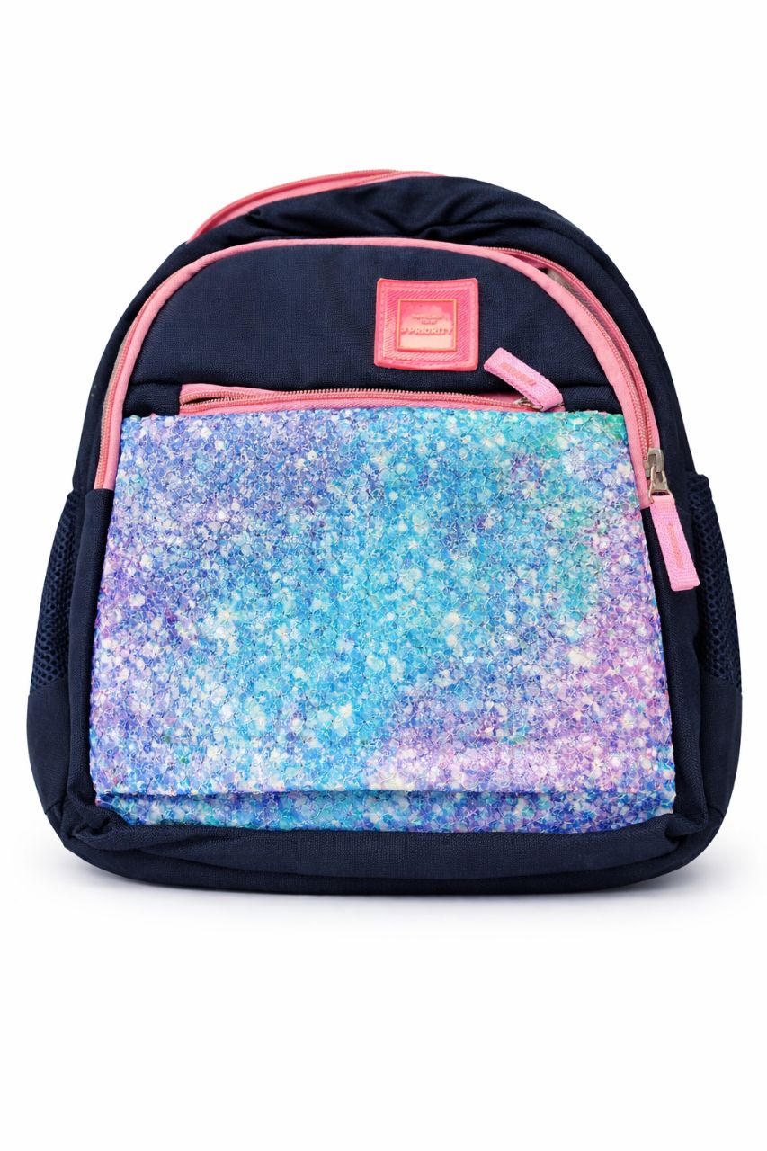 Priority Girls School Bag Navy view 2