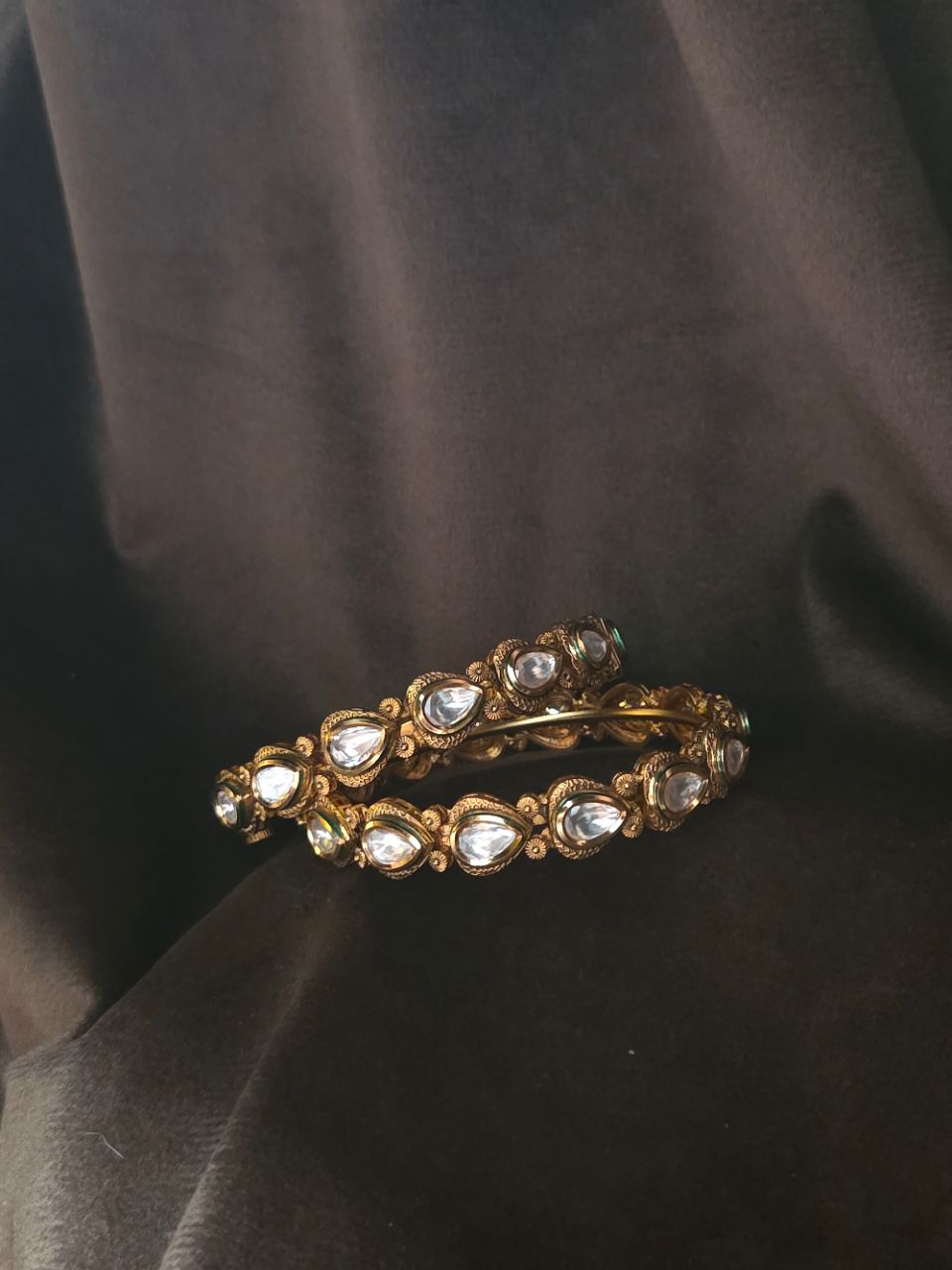 Traditional Gold Bangles view 2