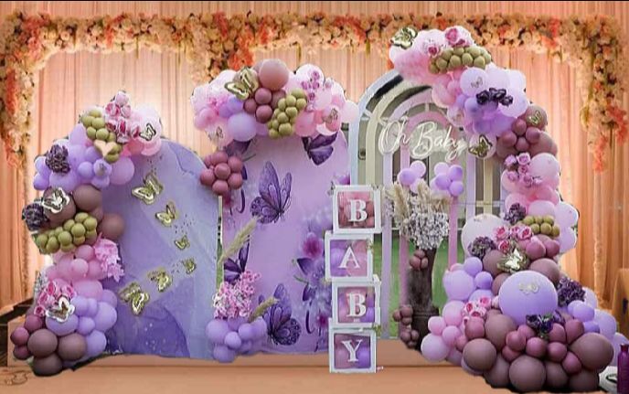 Butterfly Premium Birthday Setup