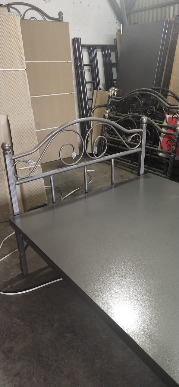 Wrought Iron Double Cot Folding view 2